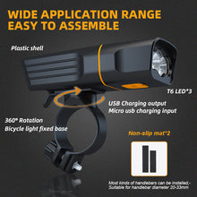 Load image into Gallery viewer, Bike Light  - Front Headlight and Taillight-USB Rechargeable