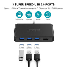 Load image into Gallery viewer, USB C Hub  7-in-1  For Macbook Pro and  Samsung Galaxy S9