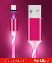 Load image into Gallery viewer, Magnetic LED USB Charging  Cable