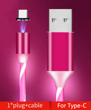 Load image into Gallery viewer, Magnetic LED USB Charging  Cable