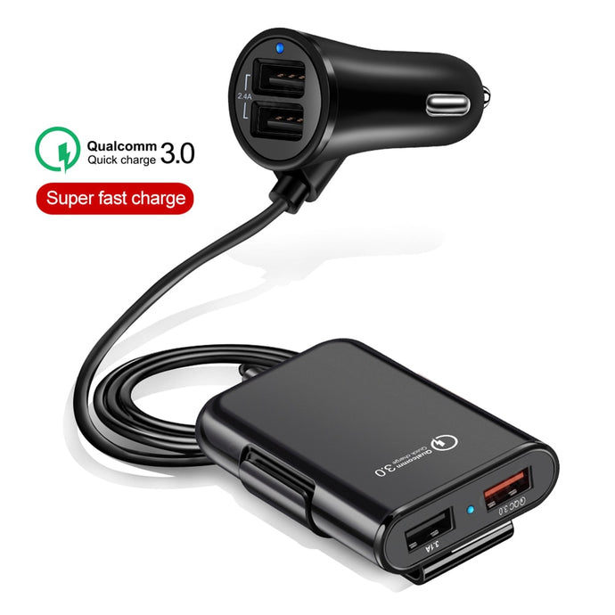 USB Universal 4 in 1  Car Adapter