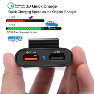 USB Universal 4 in 1  Car Adapter