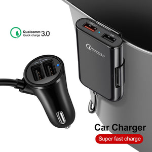 USB Universal 4 in 1  Car Adapter